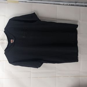 Harley davidson mens short sleeve black shirt size L